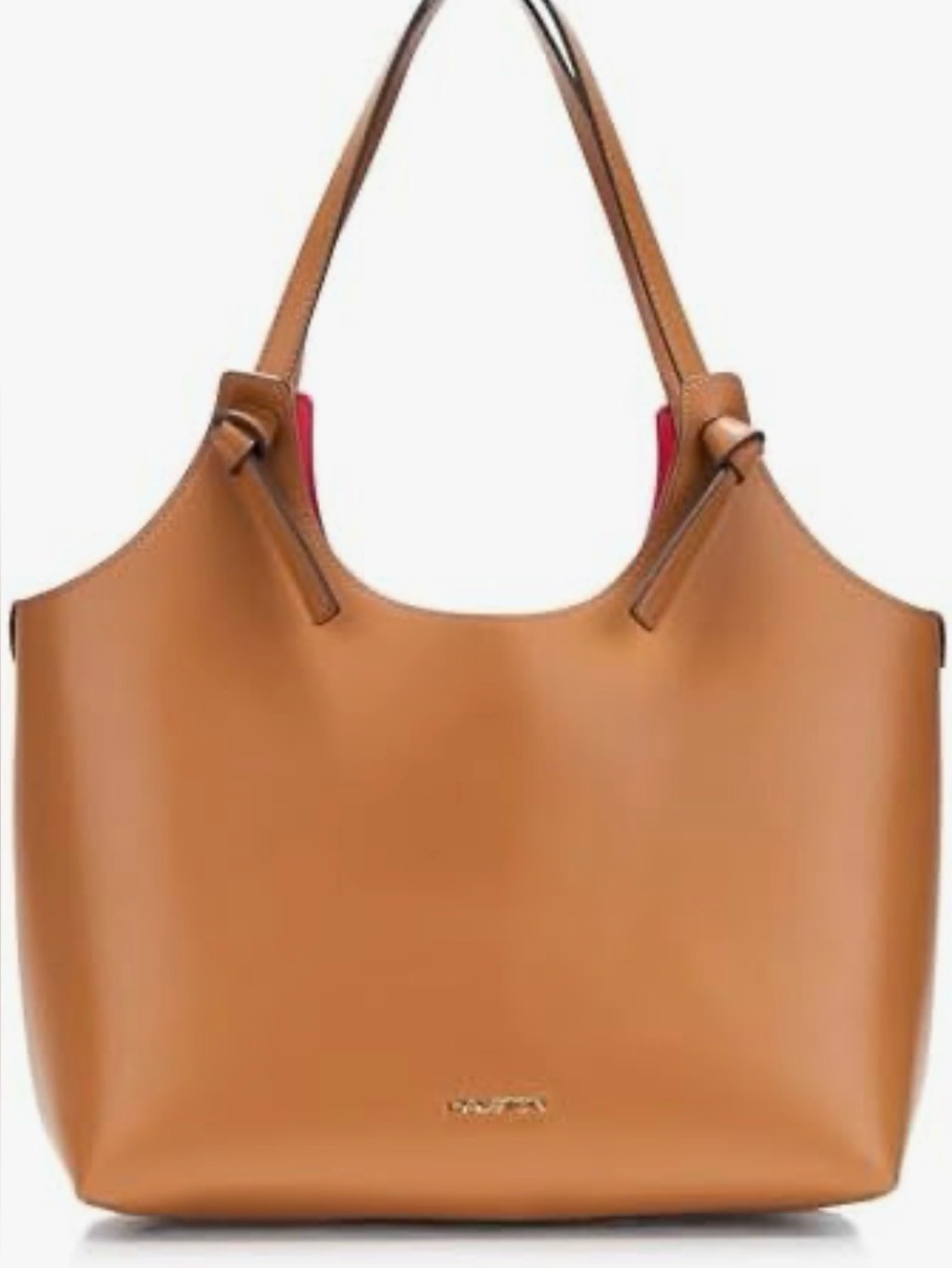 Halston Brooke Tote Bag Taupe Tote Bag